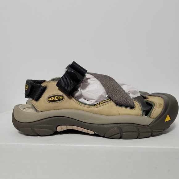 Mens Keen Sandals Pre Owned Size 9 Tan - Picture 4 of 13